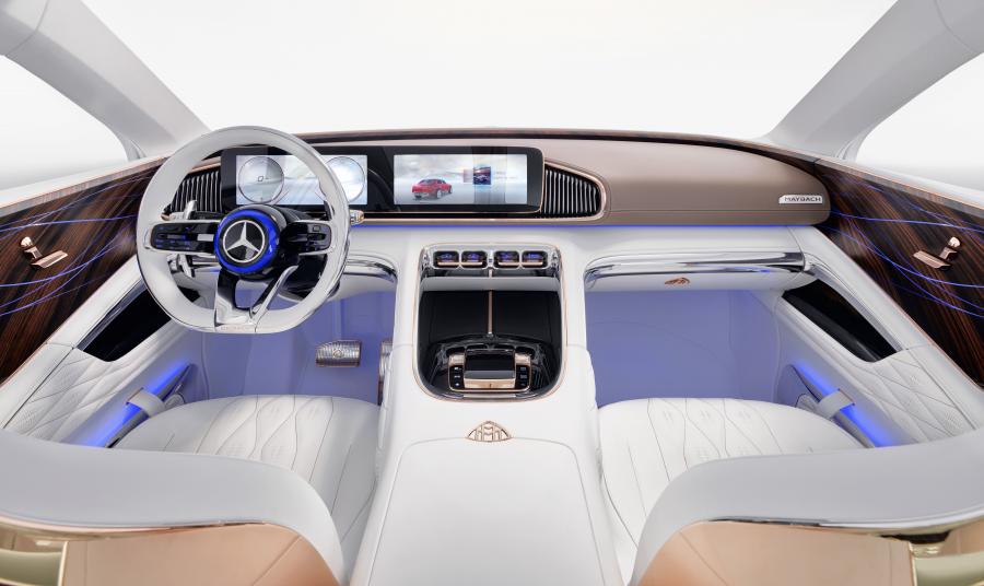 Торпедо Vision Mercedes-Maybach Ultimate Luxury 2018 года  (фото 36 из 42)